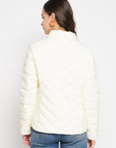 Madame Off-White Quilted Jacket