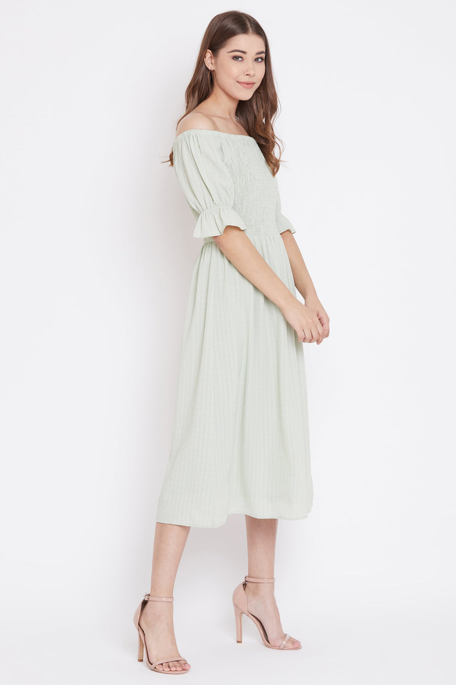 Camla Green Dress For Women