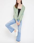 Camla Barcelona Mint Sweatshirt For Women