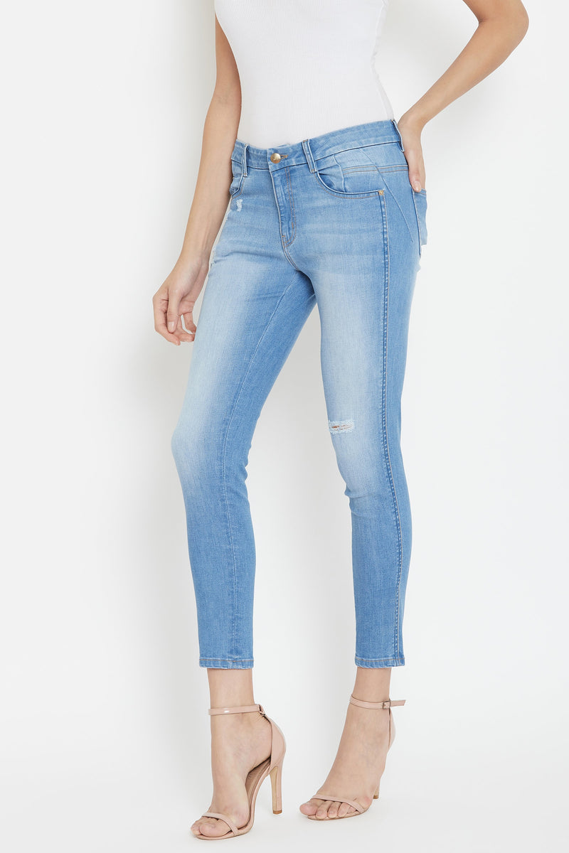 Madame Indigo Mid Rise Jeans | Buy SIZE 36 Denim Online for | Glamly
