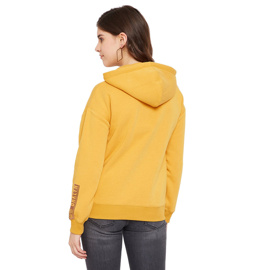 Madame Women Yellow Sweatshirt