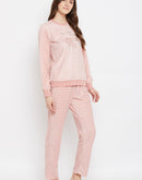 Msecret Peach Color Night Suit For Women